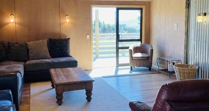 Woolshed converted into 4 bedroom accommodation.