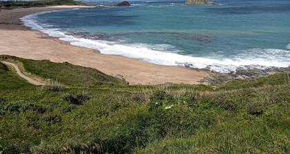 Hirel Apartement directly facing the bay of Cancale and Mont st Michel