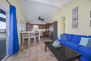 Flachbildfernseher, Kamin, DVD-Player