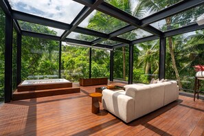 Living area - KClub Ubud (Tegallalang)