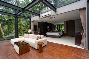 Living area - KClub Ubud (Tegallalang)