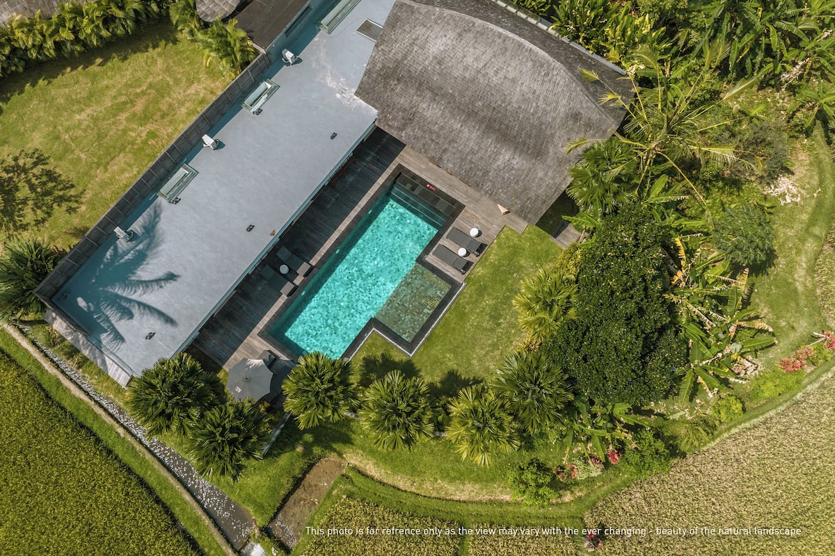 4 Bedroom Luxury Pool Villa Paddy View | View from room