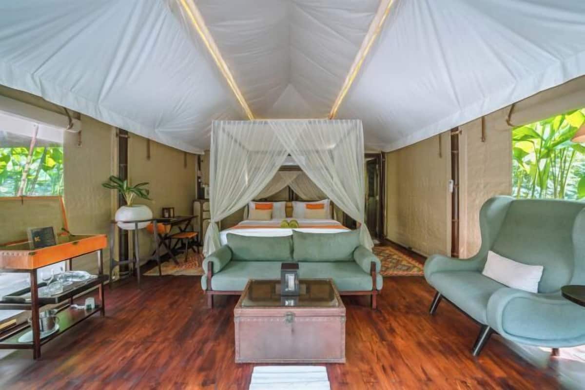 2 bedrooms, Egyptian cotton sheets, premium bedding, minibar