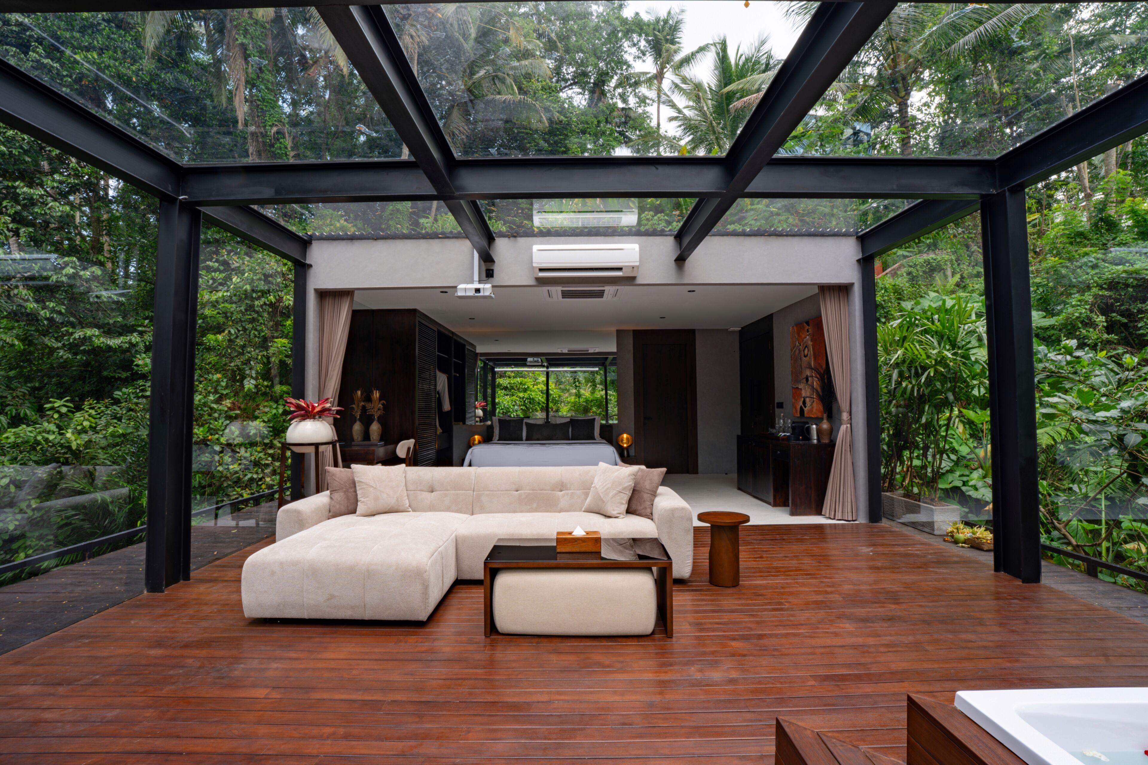 The Invisible Villa with Private Cinema - Adult Only | Living area