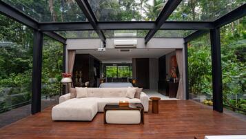 The Invisible Villa with Private Cinema - Adult Only | Living area