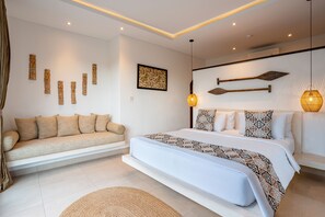 3 Bedroom Luxury Pool Villa Jungle View | Premium bedding, pillow-top beds, minibar, in-room safe