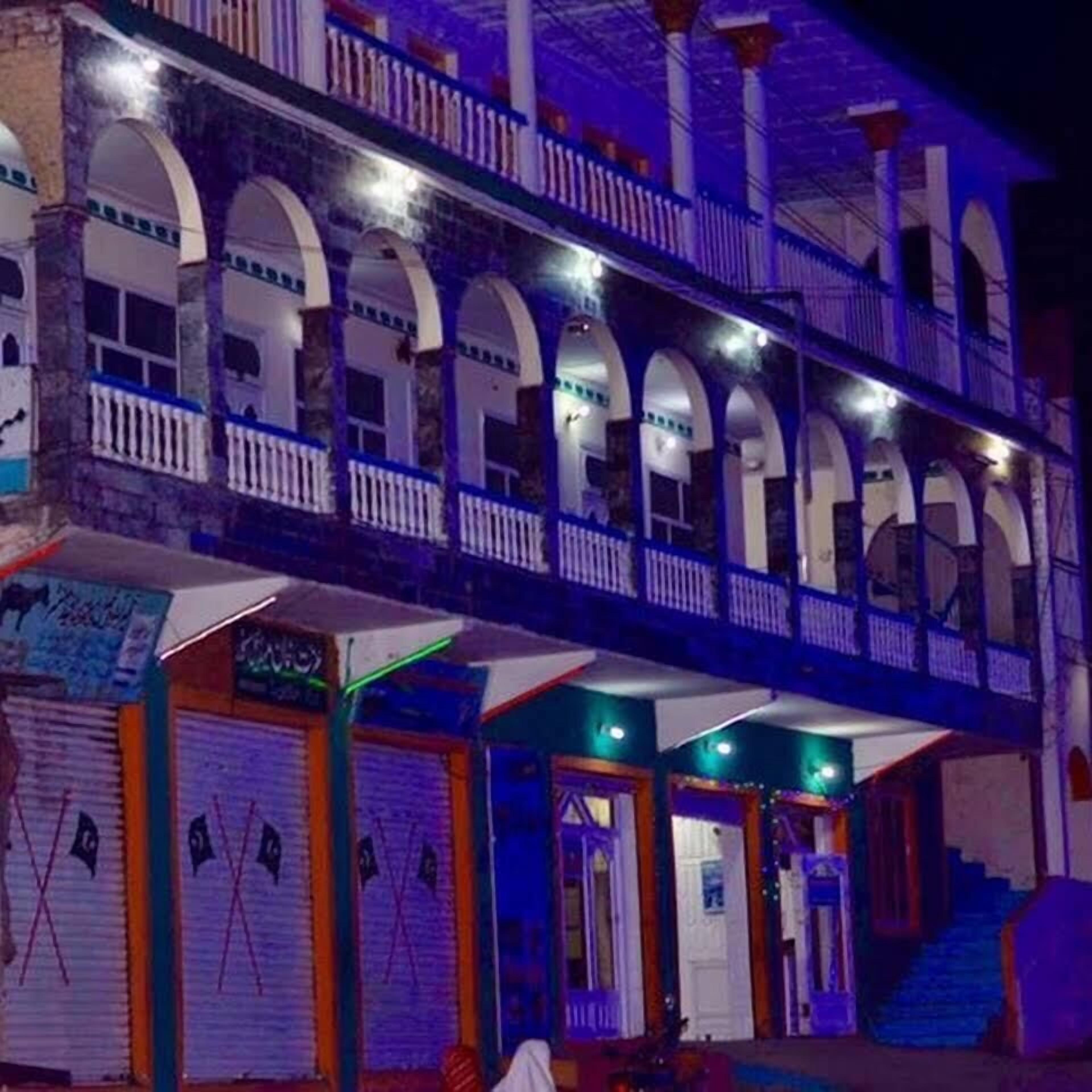 Front of property - evening/night