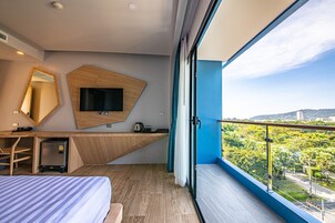 Superior Double Room, Sea View | Terrace/patio