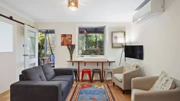 Televisión, chimenea