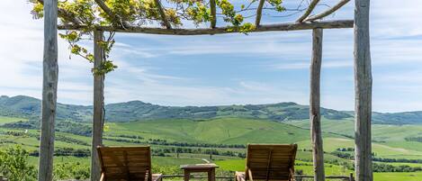Seasonal outdoor pool, pool umbrellas, sun loungers