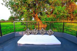 Deluxe Double Room | Terrace/patio - Private Houseboat (Ambalapuzha)