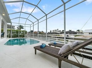 Una piscina climatizada