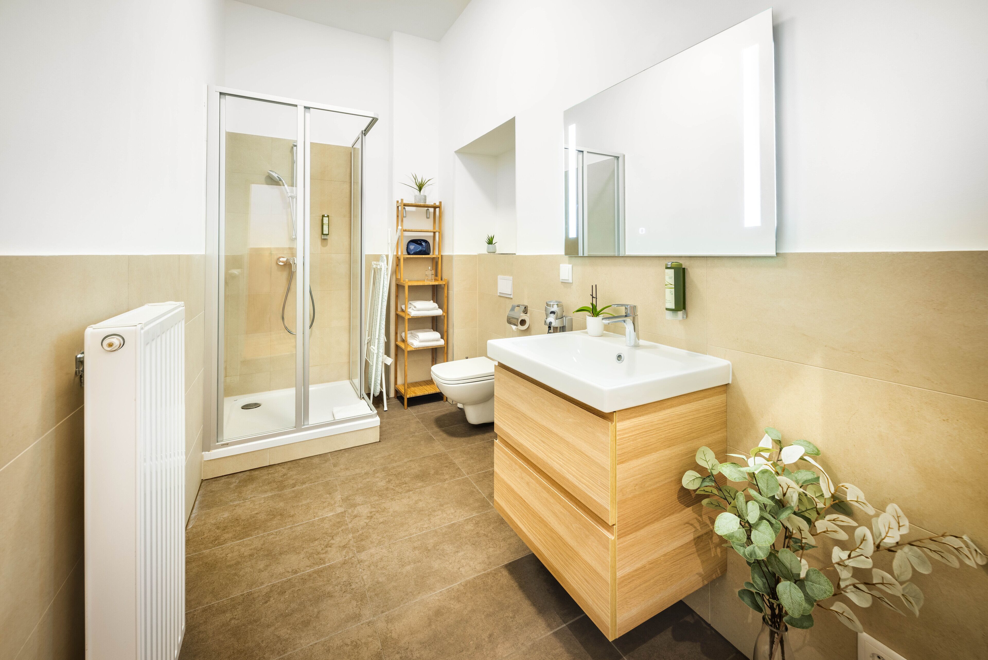 Suite, 1 Bedroom, Balcony | Bathroom | Shower, hair dryer, towels, soap