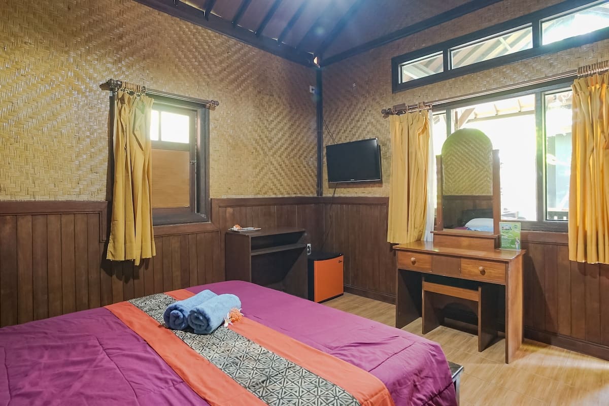 Bungalow | 1 kamar tidur, meja kerja, Wi-Fi gratis, dan seprai linen