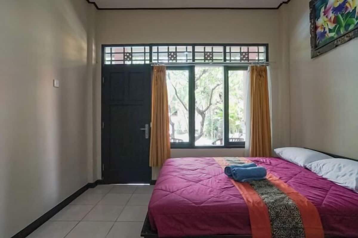 1 kamar tidur, meja kerja, Wi-Fi gratis, dan seprai linen