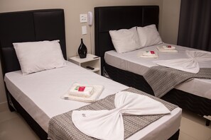 Executive Triple Room | Minibar, soundproofing, free WiFi, bed sheets - Premier Hotel (Votuporanga)