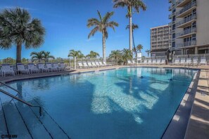 Pool - SUPER RATES! Estero Beach & Tennis Club 907B Vacation Condo on Fort Myers Beach! (Fort Myers Beach)