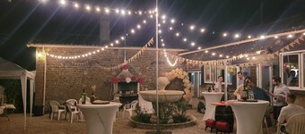 La ferme d'Odette gite and reception room 