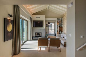 Smart TV, fireplace - Villa Cielo Free* Heated pool & Stunning Seaview! (Kissamos)