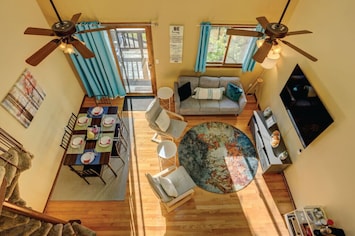 Newly renovated condo with loft