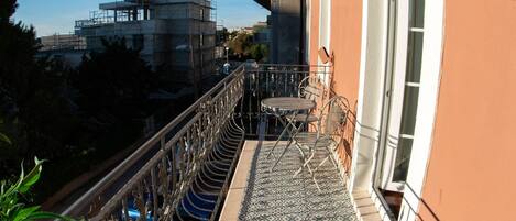 Exklusivt dubbelrum | Balkong