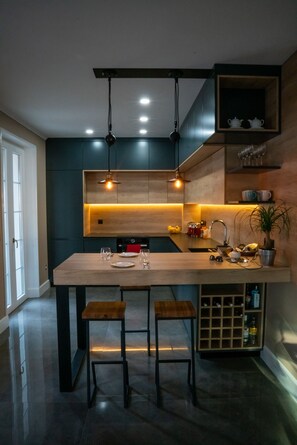 Chambre Double Exclusive | Cuisine privée