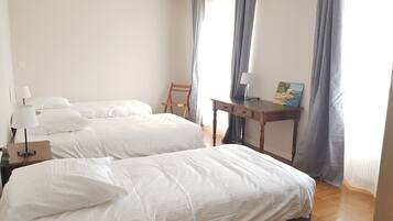 4 chambres, draps fournis