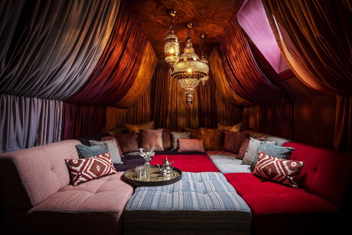 Kasbah Tamadot Suite | Ropa de cama hipoalergénica y minibar