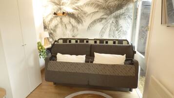 Télévision, baby-foot, table de tennis de table, livres