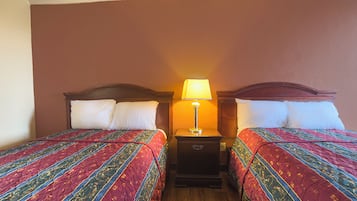 Room, 2 Queen Beds, Non Smoking | Free WiFi, bed sheets