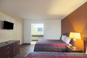 Room, 2 Queen Beds, Non Smoking | Free WiFi, bed sheets