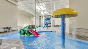Indoor pool, a heated pool