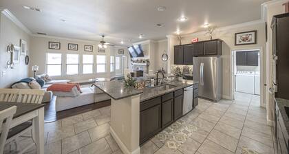 Enormous house with new backyard