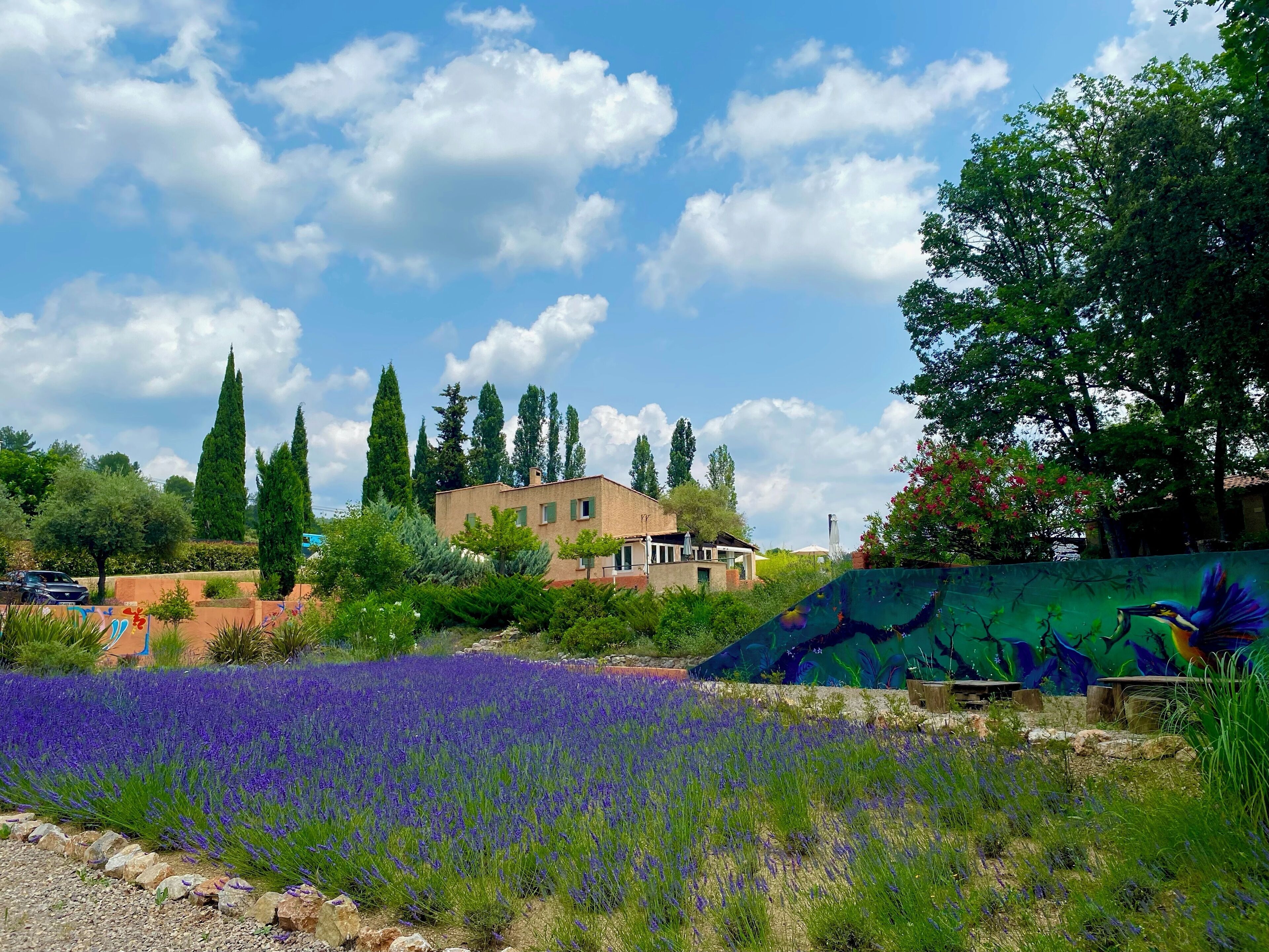 Enceinte de l’hébergement