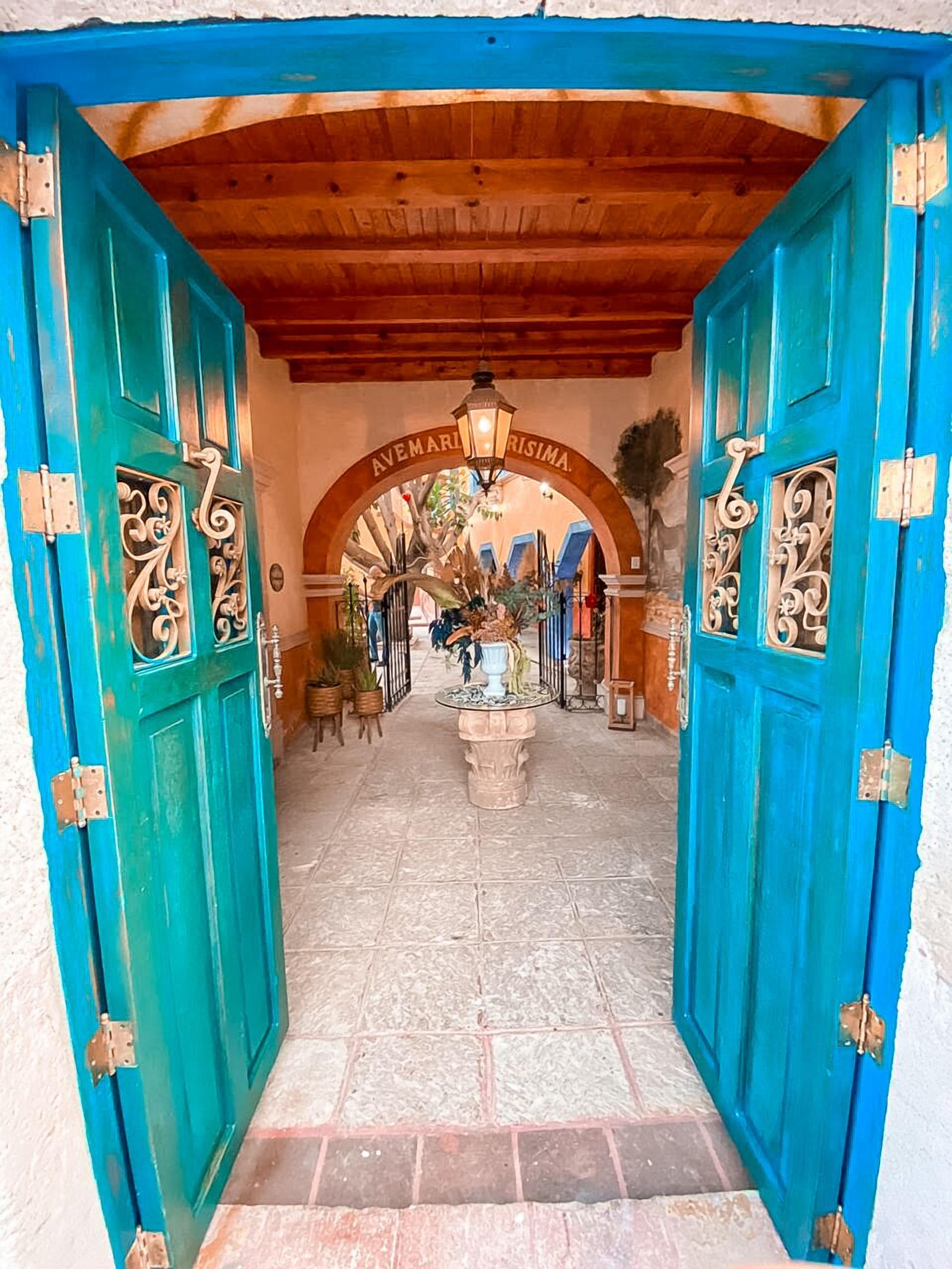 Façade de l’hébergement