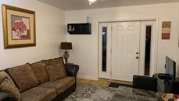 Smart TV, DVD player, video library