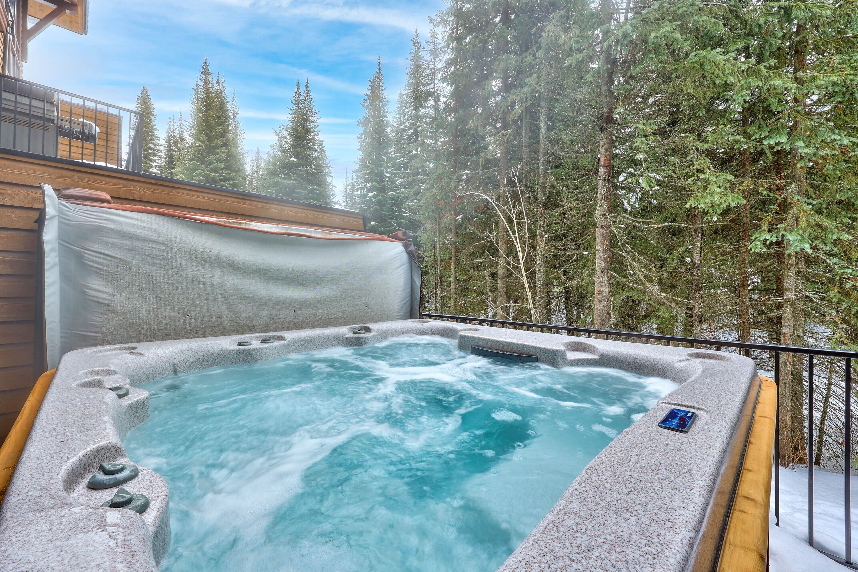Bain à remous extérieur