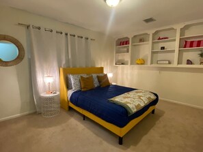 3 bedrooms, desk, iron/ironing board, WiFi