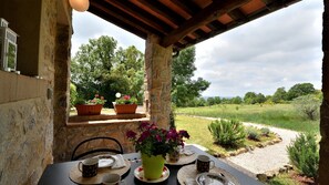 Outdoor dining
