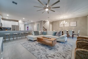 House, Multiple Beds (9 Bedroom Family Friendly Retreat - P) | Living room | Table tennis - 9 Bedroom Family Friendly Retreat - Private Pool (Davenport)