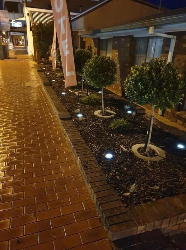 Façade de l’hébergement