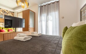 1 Schlafzimmer, Bügeleisen/Bügelbrett, kostenloses WLAN, Bettwäsche