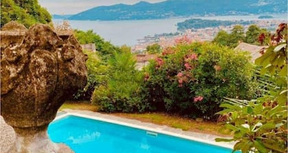House with pool near Verbania and Lake Maggiore
