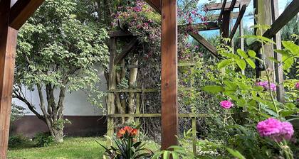 Spacious holiday apartment with terrace and garden