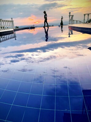 Außenpool, beheizter Pool