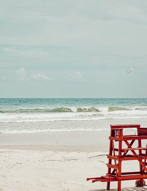 On the beach