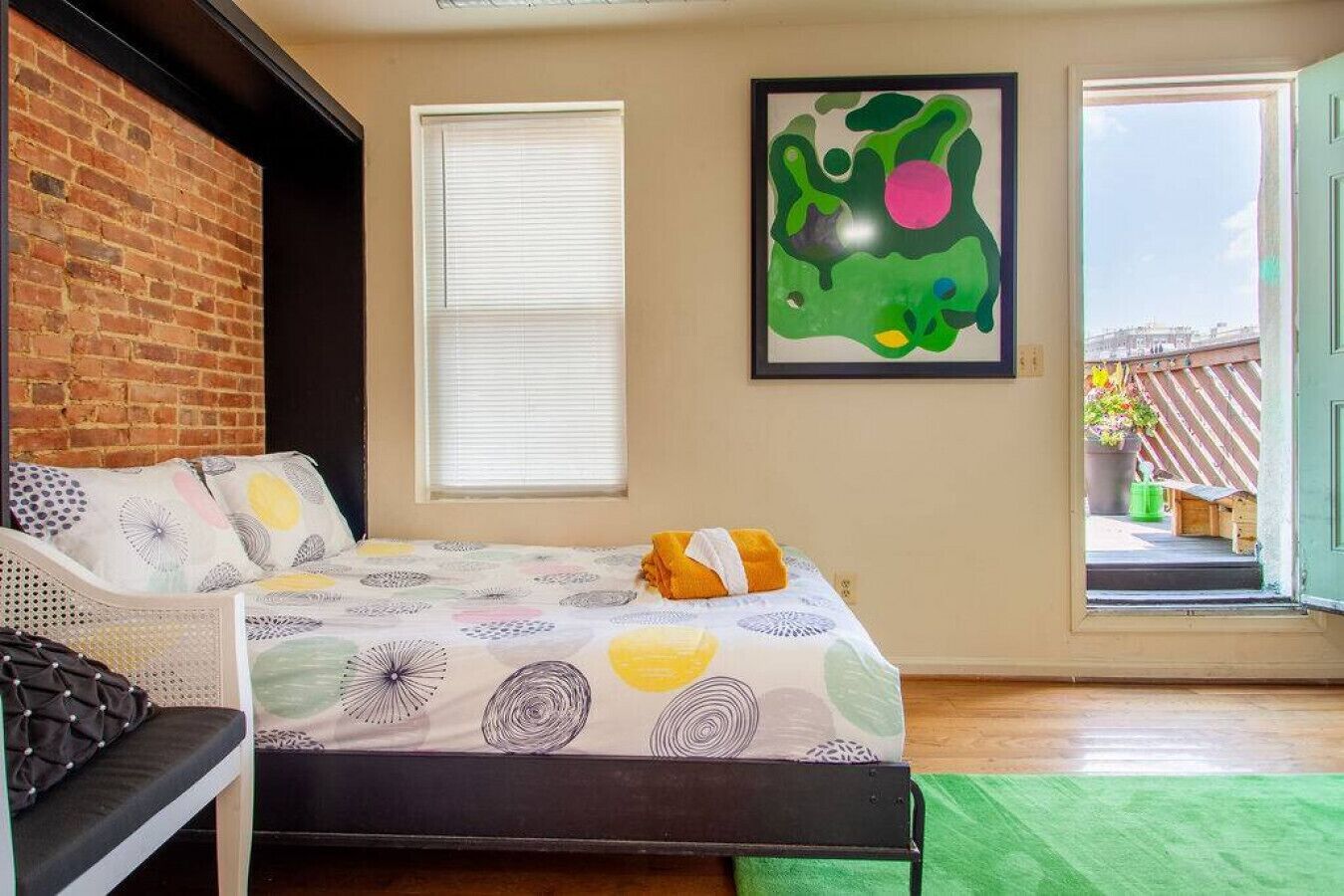 1 間睡房、書桌、熨斗/熨衫板、免費 Wi-Fi