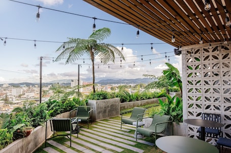 Garden. Good Hotel Guatemala City