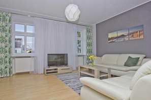 Fernseher, Stereoanlage