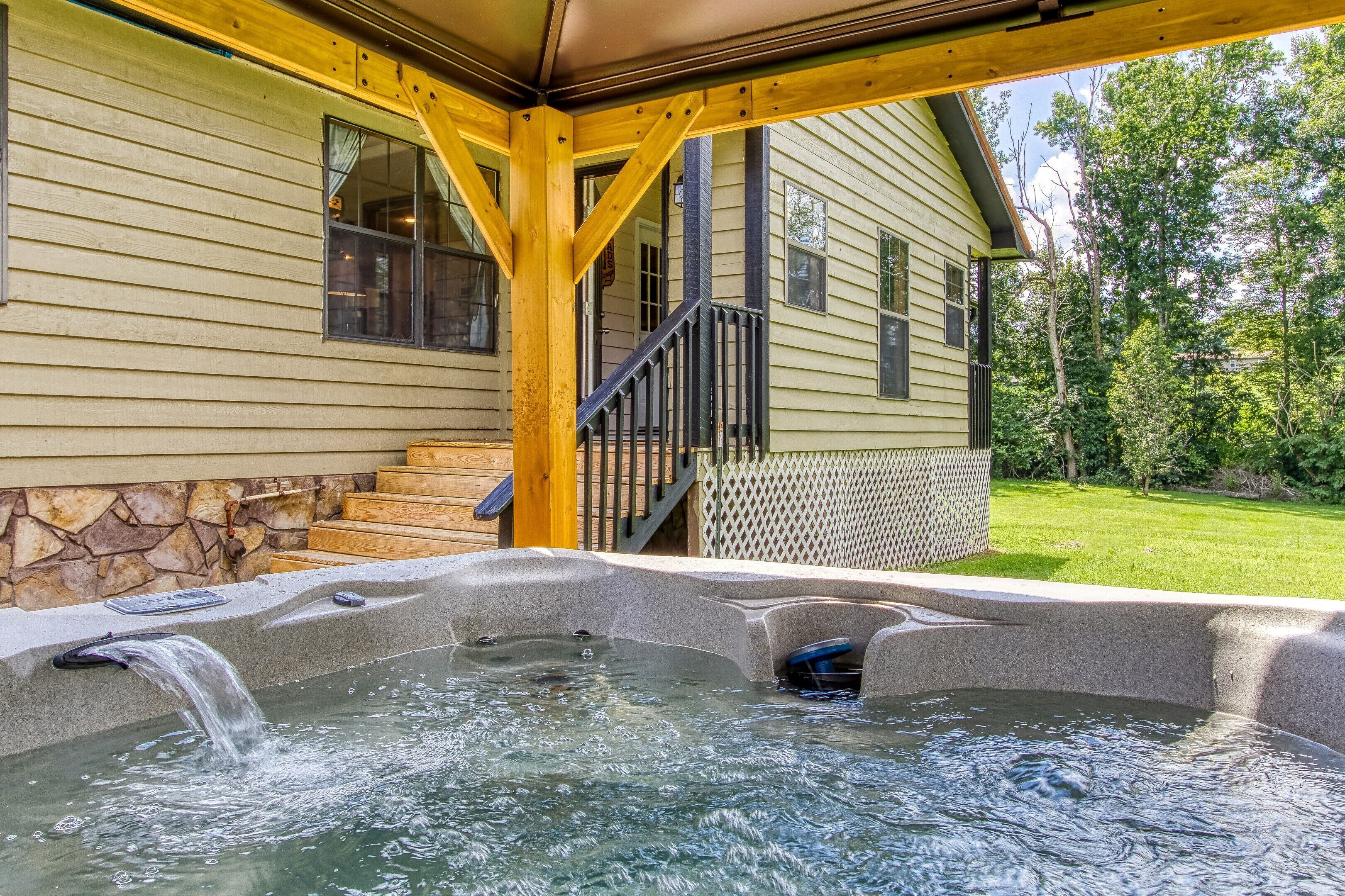 Overnattingsstedets uteområder